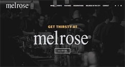 Desktop Screenshot of melrosecalgary.com